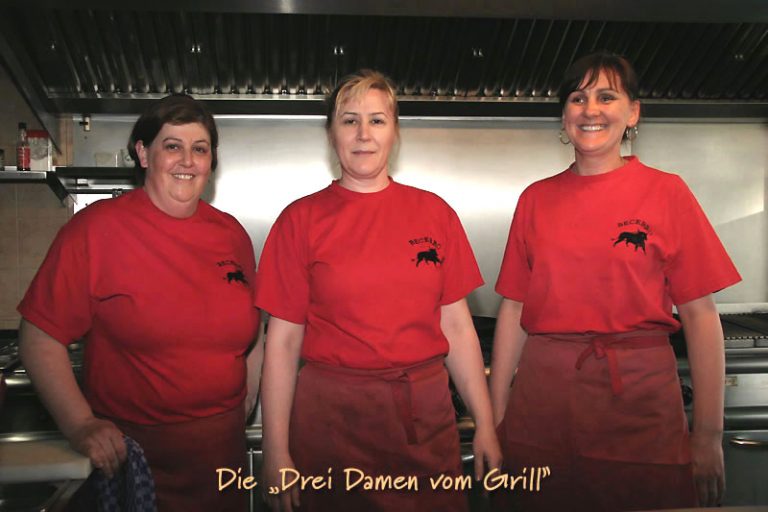 Blick durch den Gastraum des Steakhaus BECERRO